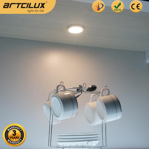 Round Shape Ultra Thin LED Kitchen Spotlight 12V High Lumen Spotlight