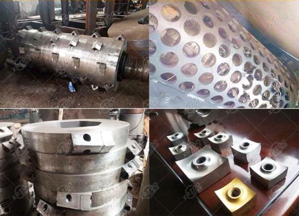 High Quality Rubber Single Shaft Shredder Waste Plastic Rubber Recycling