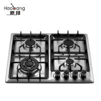 Cuisinière à gaz à gaz de gaz naturel LPG en acier inoxydable 4