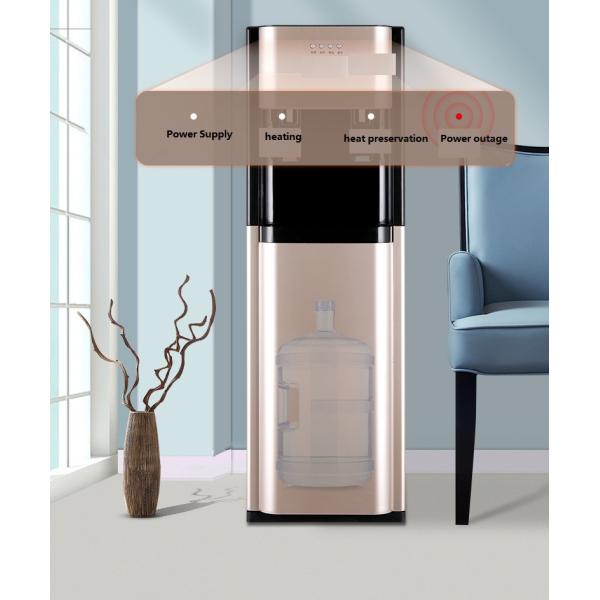 Plastic Housing Standing Automatic Hot and Cold Bottom Loading Bottle Water Dispenser