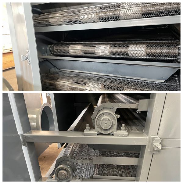 Continuous Operation Mesh Belt Dryer for Uniform Drying with Energy Efficiency in Food and Chemical Industries