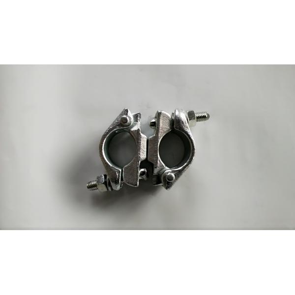 UK type scaffolding forged swivel coupler 1kg T-bolt 87mm , nut 21mm