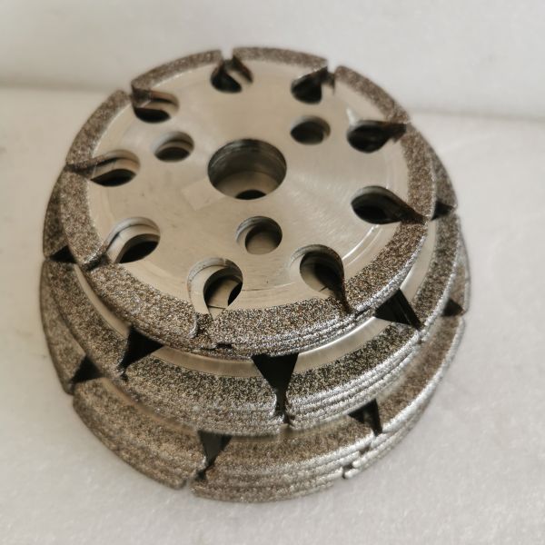 Electroplated Diamond Grinding Wheel 105/125/145mm for Sharpening Steel Chainsaw Chains