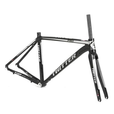 Liga de alumínio do quadro AL6061 da bicicleta da estrada do OEM 46cm 48cm 50cm 52cm
