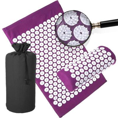 Descanso de Mat Luxury Acupressure Mat With do músculo da ioga
