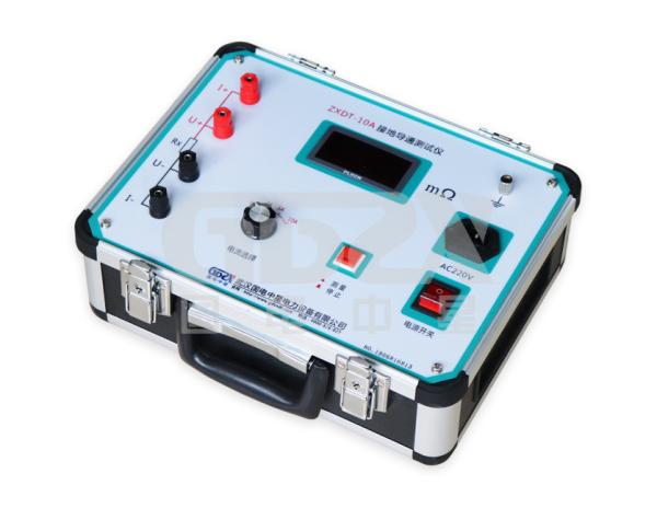 Testador de continuidade de terra 10A AC220V com função de atraso de corrente de saída