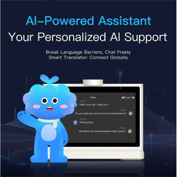 10.1 Inch OLED Display AI Smart Translator with Real Time Voice Translation Supporting 100+ Languages