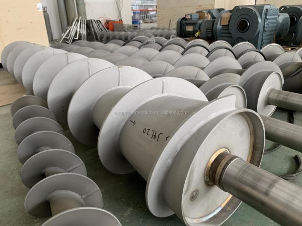 24-40kg/H Dewatering Screw Press Machine Sewage Treatment Multi Disk Screw Press
