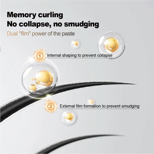 2025best Seller Mascara  4D Fiber Waterproof Lengthening Long-Lasting Black Eyelash Professional Professional Makeup Artist