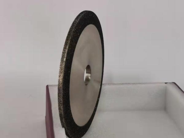 forma redonda 125MM * 6MM * 20MM de roda de diamante do CBN da dupla camada da espessura de 6mm
