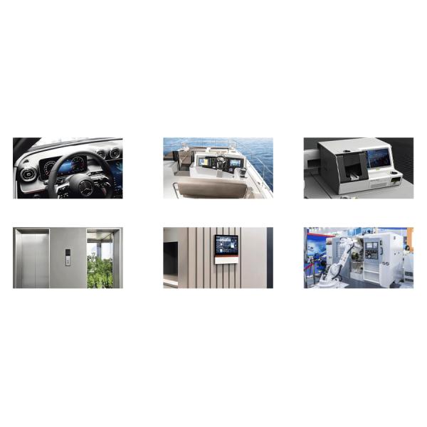 Military Grade 10.1 Inch Touchscreen Display Module With CE RoHS Certificate