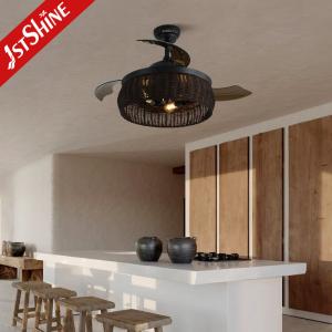 O controlo a distância prendeu o fã de teto leve, fã de teto decorativo do diodo