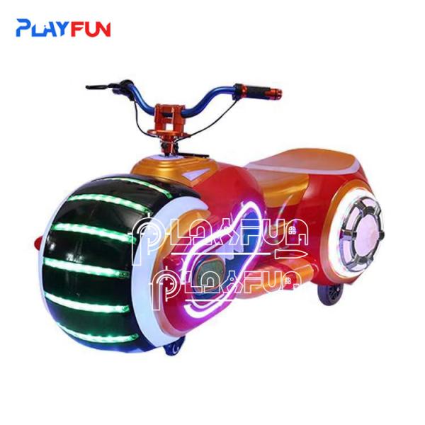 2023 Popular Bumper Moto Motorbike Batter Kiddie Rides Park Moeda Operada Jogos Máquina com iluminação colorida