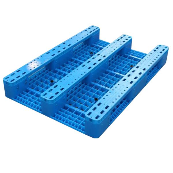Single Faced HUADING 1200*800*150mm Heavy Duty Grid Surface Plastic Pallet Reinforced