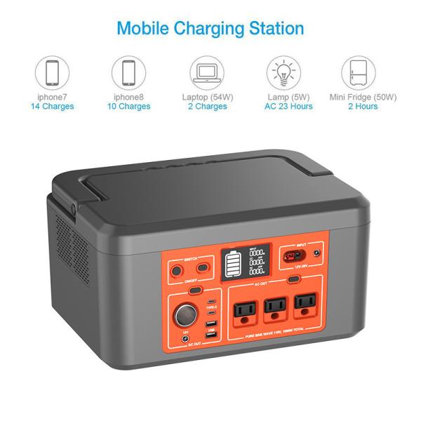 220v mobile power outdoor UPS factory direct supply solar energy storage box Large UPS energy storage power supply