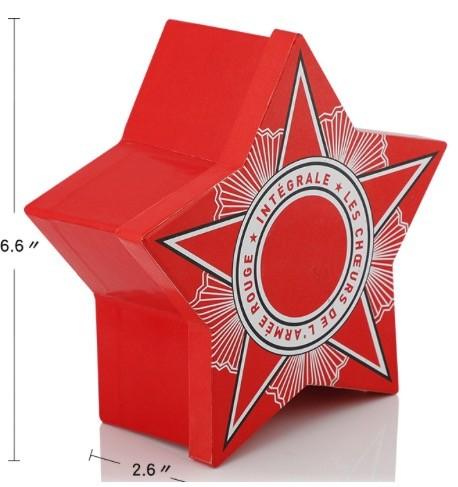 Cardboard cookie packing gift box Stocked luxury wholesale custom round flower packaging paper gift box