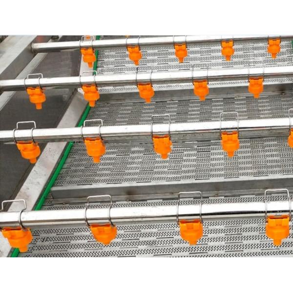 Air Bubble Industrial Fruit And Vegetable Washing Machine 220/380v