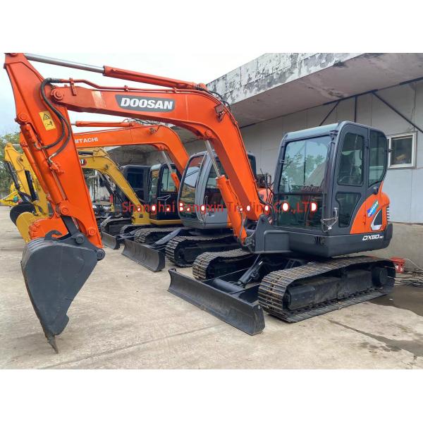 Original Hydraulic Valve Used Doosan DX60 Crawler Excavator with 700 Working Hours