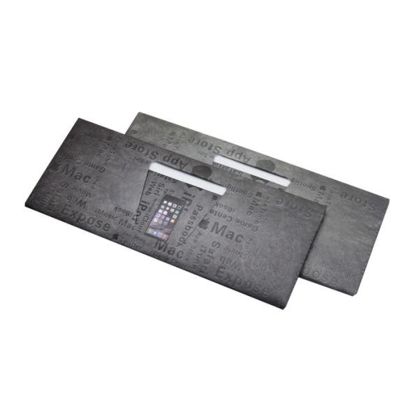 Carton Black Tyvek Wallet Waterproof 1082D Recycled Full Printing Custom Logo