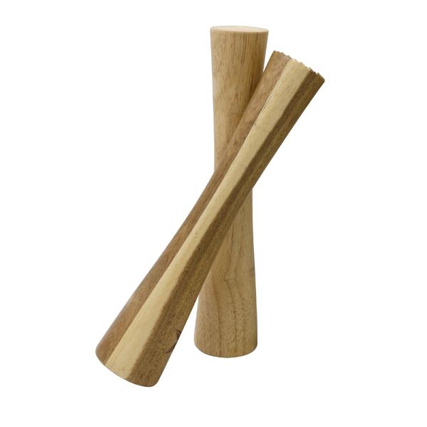 310 x 60 mm Muddler en bois poli Acacia Bois d'ail Glace Pound Stick