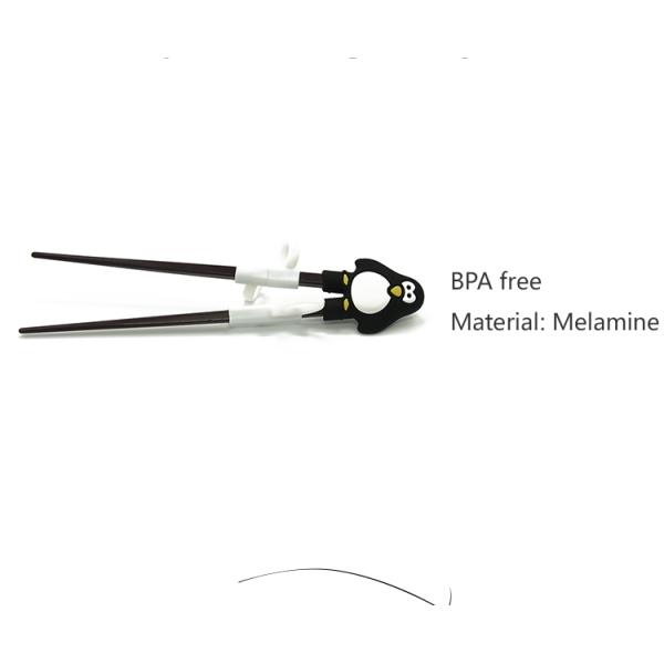 Cute Animal Attachable Handed Children'S Learning Chopsticks Eco Friendly