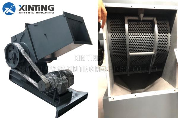 High Speed Pvc Pe Pipe Crusher Machine , Plastic Pipe Sharpner Cutting Machine