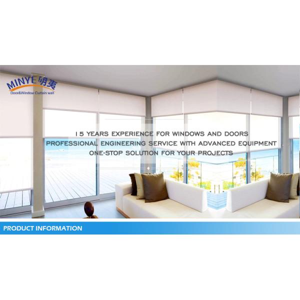 1.4mm Profile Thickness Thermal Break Aluminum Casement Door for in Australian Style