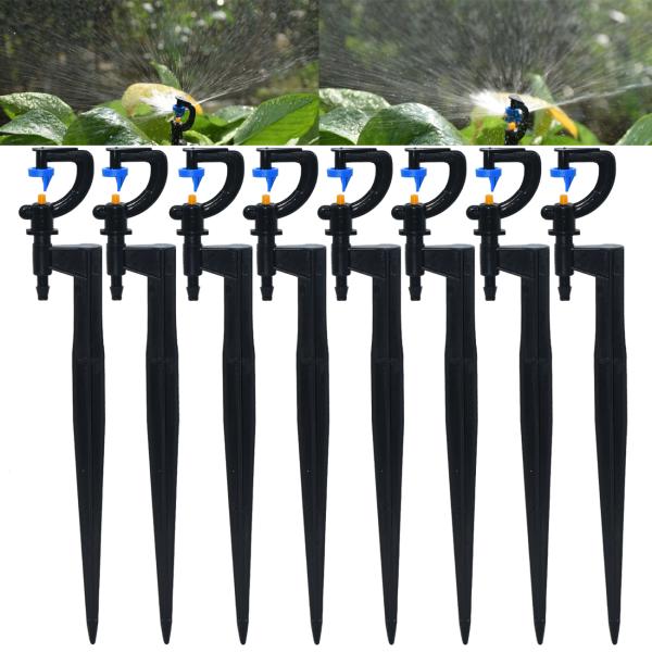 Sistemas de extinção de incêndios de uma irrigação de 180 graus micro em pulverizadores molhando da estaca de 20cm