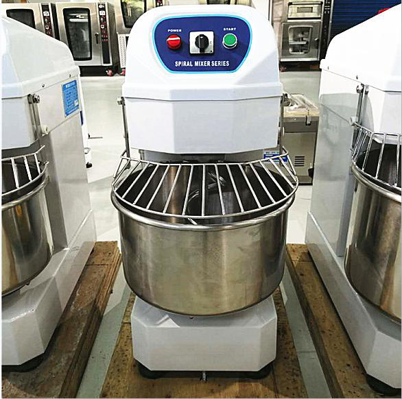 20L 30L 40L Small Spiral Dough Mixer for Kitchen Stainless Steel Bakery Mixer