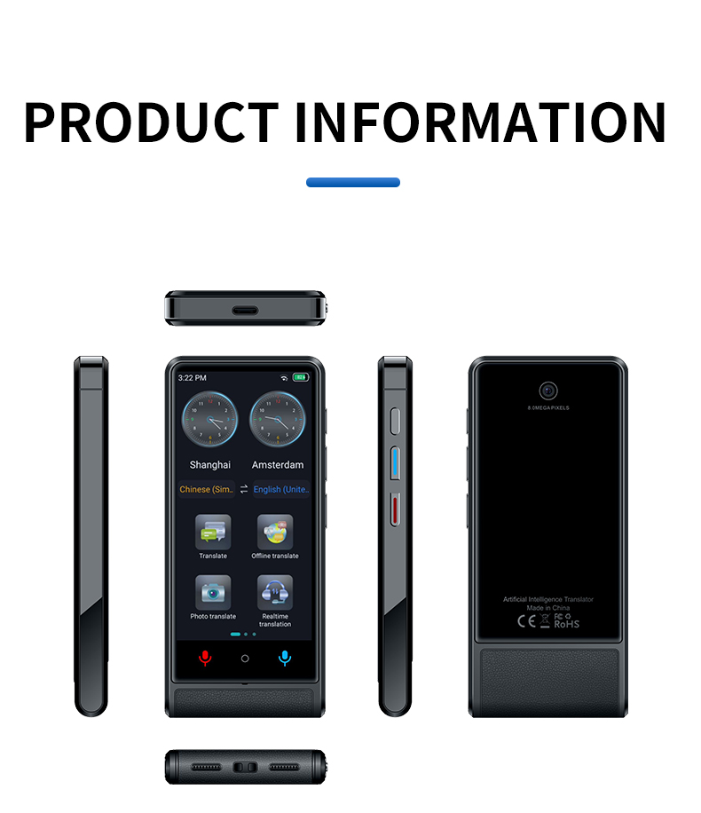 AI Smart Mini Multi Language Voice Translator Maker 4.0 - 4.9