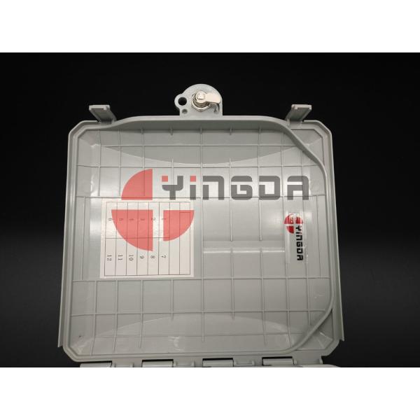 На открытом воздухе оптически сплиттер ПЛК терминальной коробки 1кс12, 12 коробка распределения ИП65 волокна ядров 3Порц