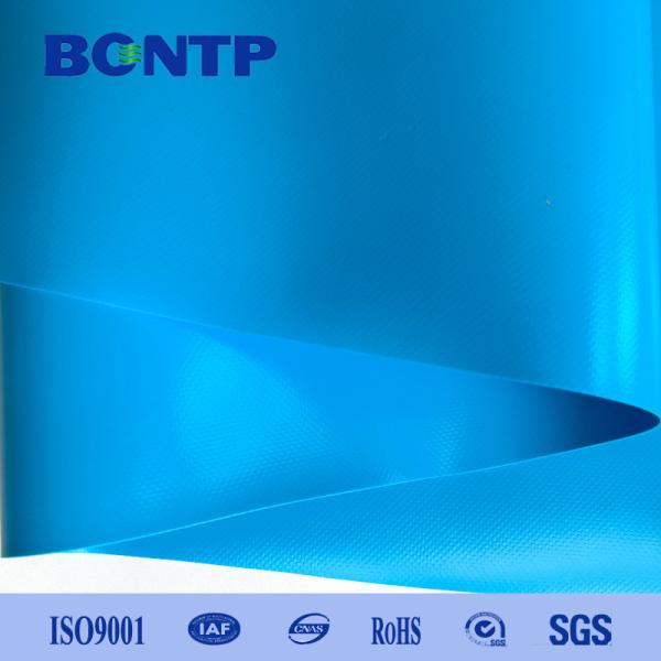 1.55m Width PVC Coated Tarpaulin For Boat Fabric Flame Retardant