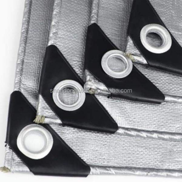 Parâmetro de proteção solar para o exterior PE Rolo de lona Perfeito para o exterior Densidade 6 * 6-16 * 16 80gsm-200gsm