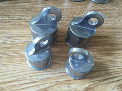 Horizontal Rails Attachment Chain Link Fence Fittings 2 3/8 Aluminum Rail Ends