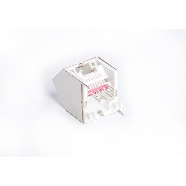 Защелка PCB Джек UL94V-0 RJ45 вверх по 45 положениям TM52C811EXX4W ориентации 8 °