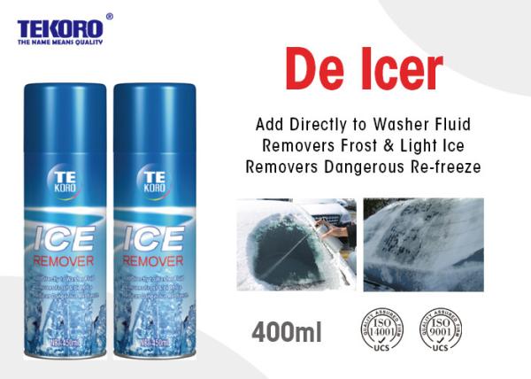 Additif de dégivrage des pare-brise / pulvérisation de glace et de gel