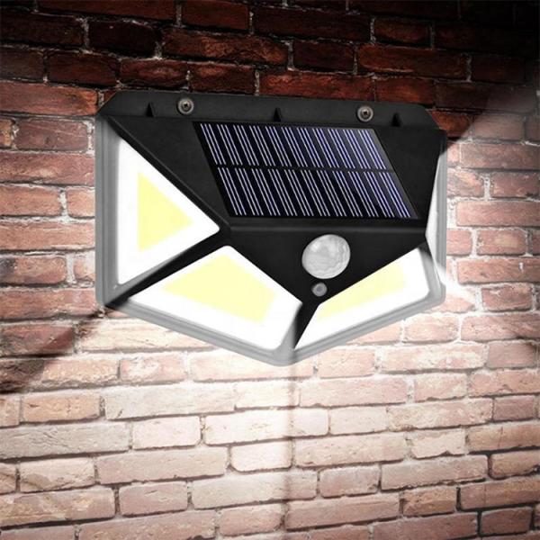 3w SMD Chips LED Solar Wall Light Outdoor PIR Sensor Solar Garden Lights