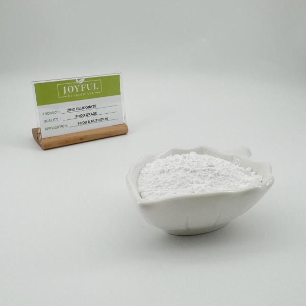 Soluble Crystalline Zinc Gluconate Granules White Powder Cas 4468 02 4