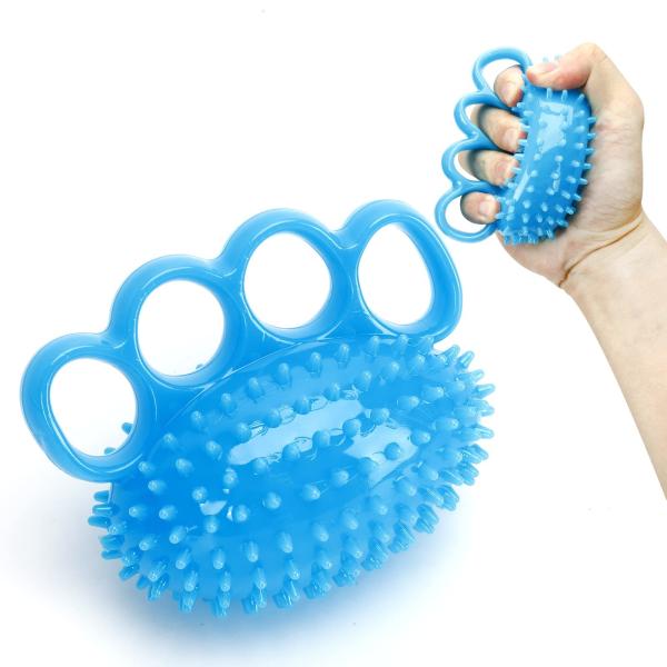 Silicone TPE Hand Exercise Ball Finger Therapy Ball Stress Relief Grip Strength Ball