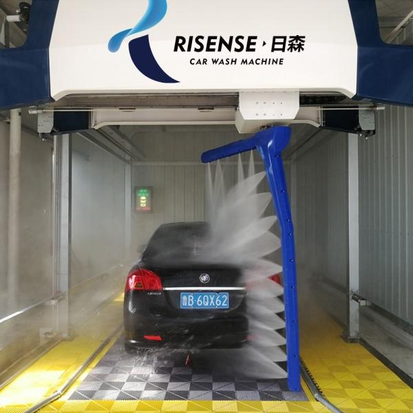 Risense 360 Magic Shampoo Car Wash Machine 40.5kw Power for Professional Cleaning