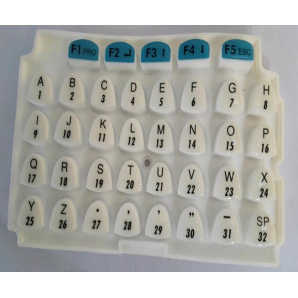 Customized Elastomeric Silicone Flexible Keyboard , Mechanical Computer Keyboard