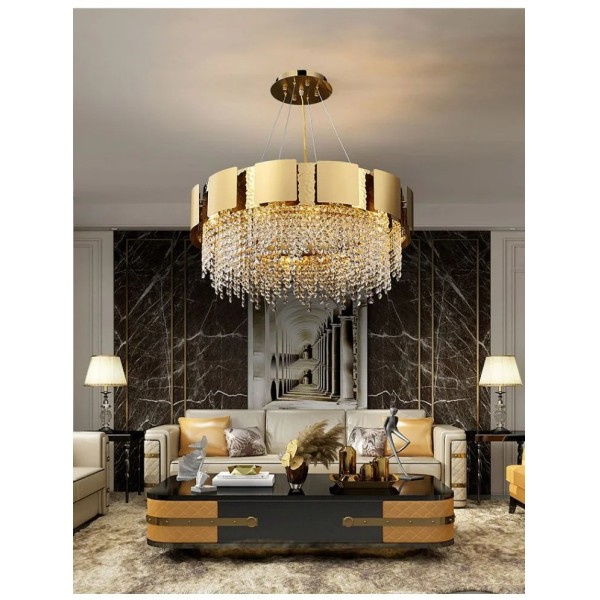 Postmodern Living Room Decoration Dining Lamps Luxury Crystal Chandelier (WH-CY-268)