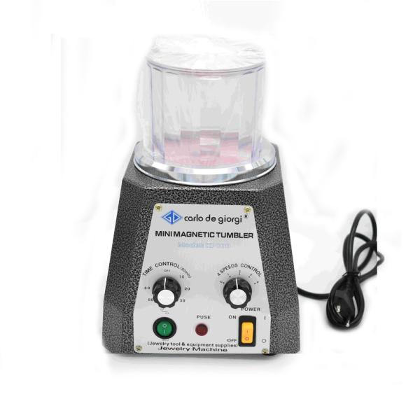 KT100 Magnetic Tumbler Jewelry Polisher Finisher Super Finishing Equipment