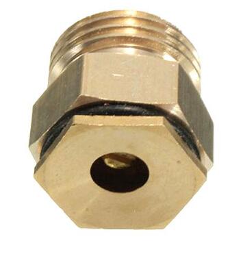 Metric hex nuts OEM High quality CNC turning milling machining hex brass nut DIN934