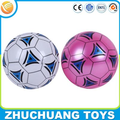 2015 plastic inflatable color printing soccer skip ball toy ball