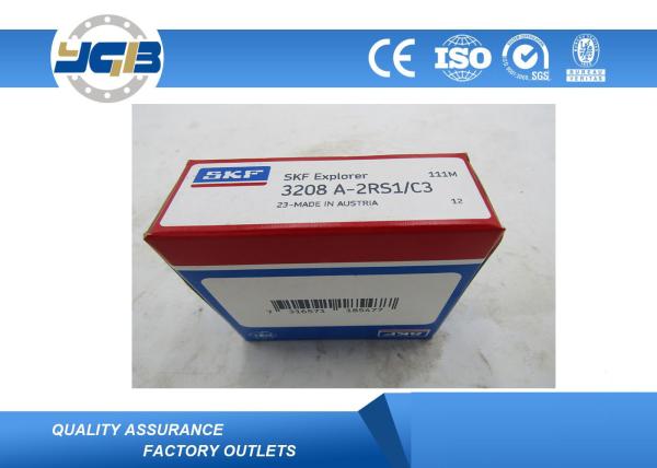 3208 A Angular Contact Electrically Insulated Bearings Double Row 40 x 80 x 30.2 MM