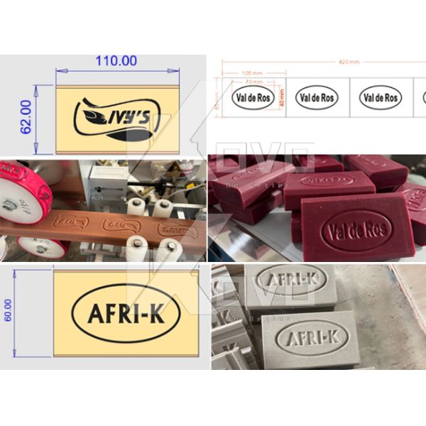 Solid Fully Automatic Soap Making Machine Laundry Toilet Soap Production Line