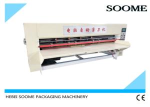 Computerized Thin Blade Slitter Scorer Machine Creasing Folding Lines Machine