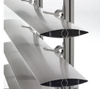 O alumínio cega perfis da extrusão/as lâminas de turbina eólica verticais extrusão de alumínio