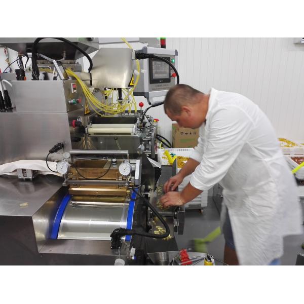 1900kG Weight Soft Gel Capsule Filling Machine For Food Fish Oil Stainless Steel Material